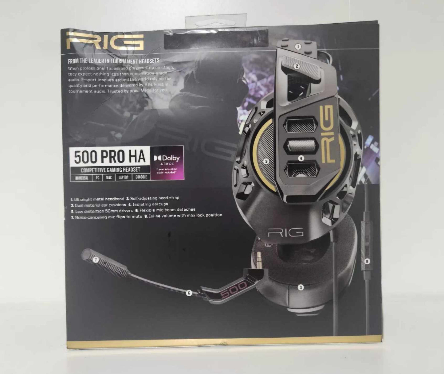 Gaming Headset and Mic RIG 500 Pro HA