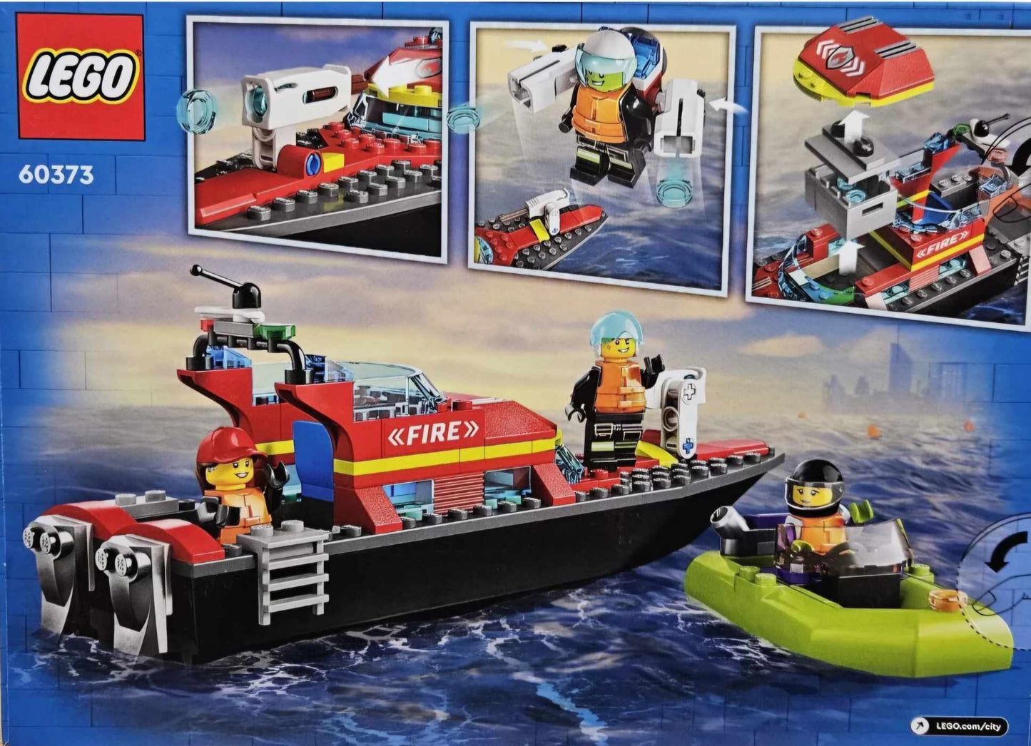 LEGO CITY: Fire Rescue Boat (60373)