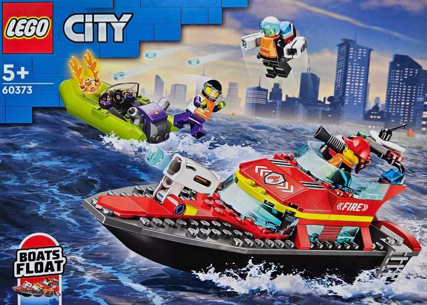 LEGO CITY: Fire Rescue Boat (60373)