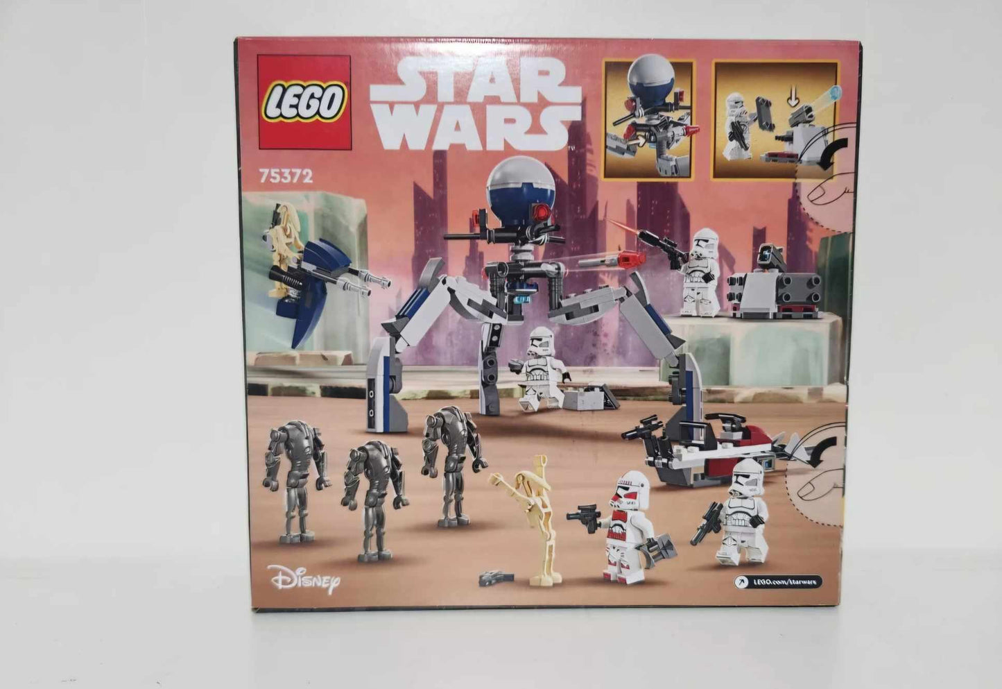 LEGO Star Wars 75372  Clone Trooper & Battle Droid Battle Pack