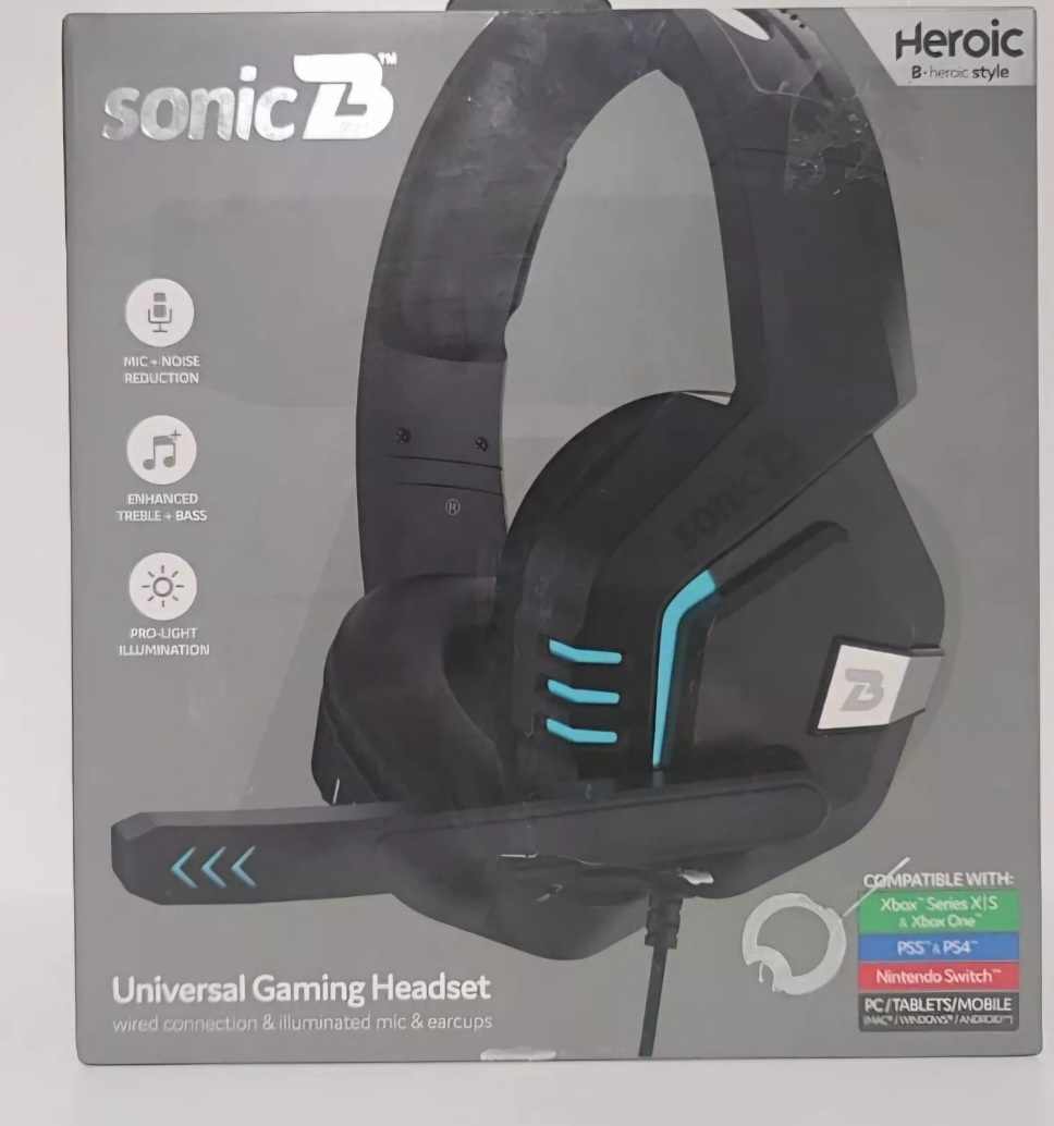 Sonic B Heroic Style Gaming Headphones