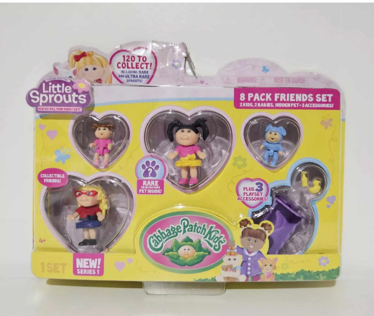 Cabbage Patch Kids Little Sprouts 8 Pack Friends Set Series 1 *Damaged Box*