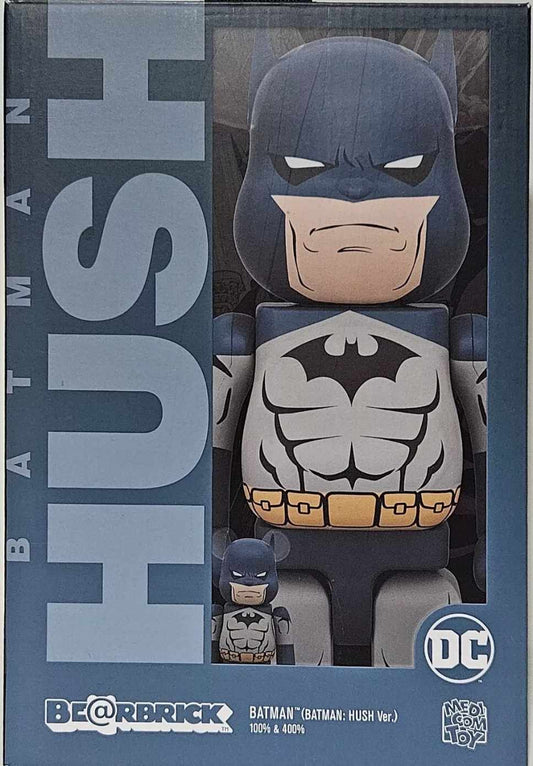 BE@RBRICK BATMAN (BATMAN: HUSH Ver.) 100％ ＆ 400％ medicom bearbrick