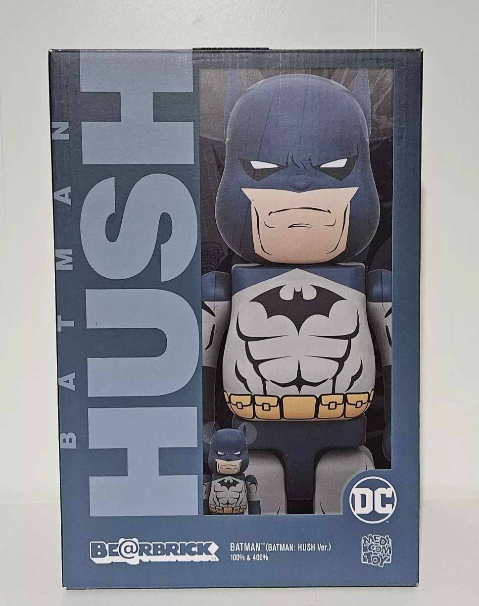 BE@RBRICK BATMAN (BATMAN: HUSH Ver.) 100％ ＆ 400％ medicom bearbrick