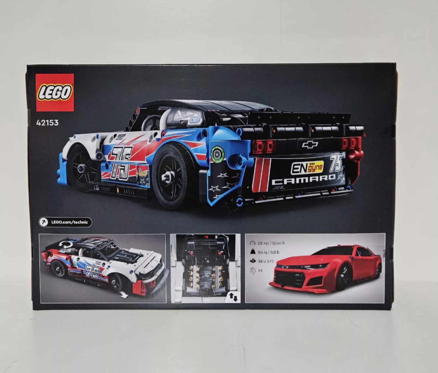 LEGO TECHNIC: NASCAR Next Gen Chevrolet Camaro ZL1 (42153)