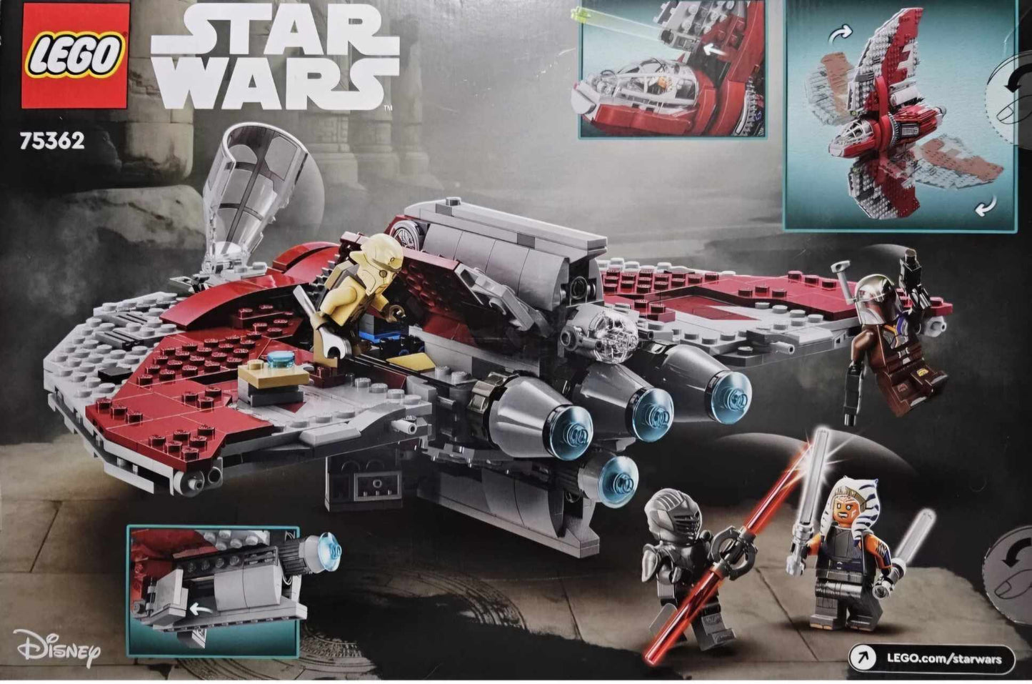 LEGO Star Wars: Ahsoka Tano's T-6 Jedi Shuttle (75362)