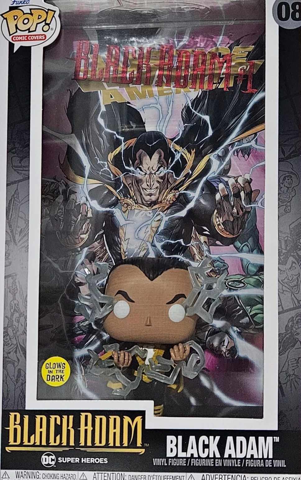 Pop Vinyl Comic Covers Black Adam (08)