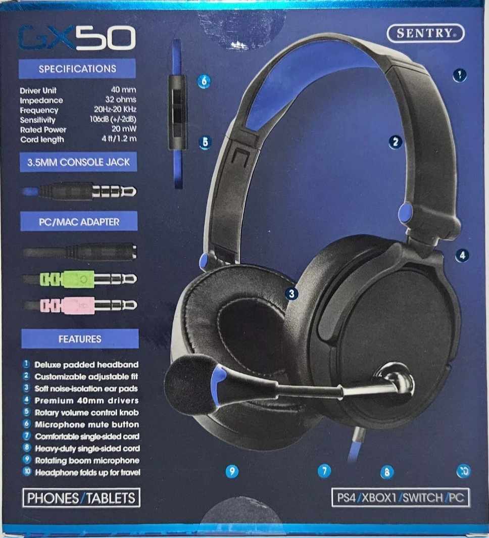 Gx50 Gaming Headset