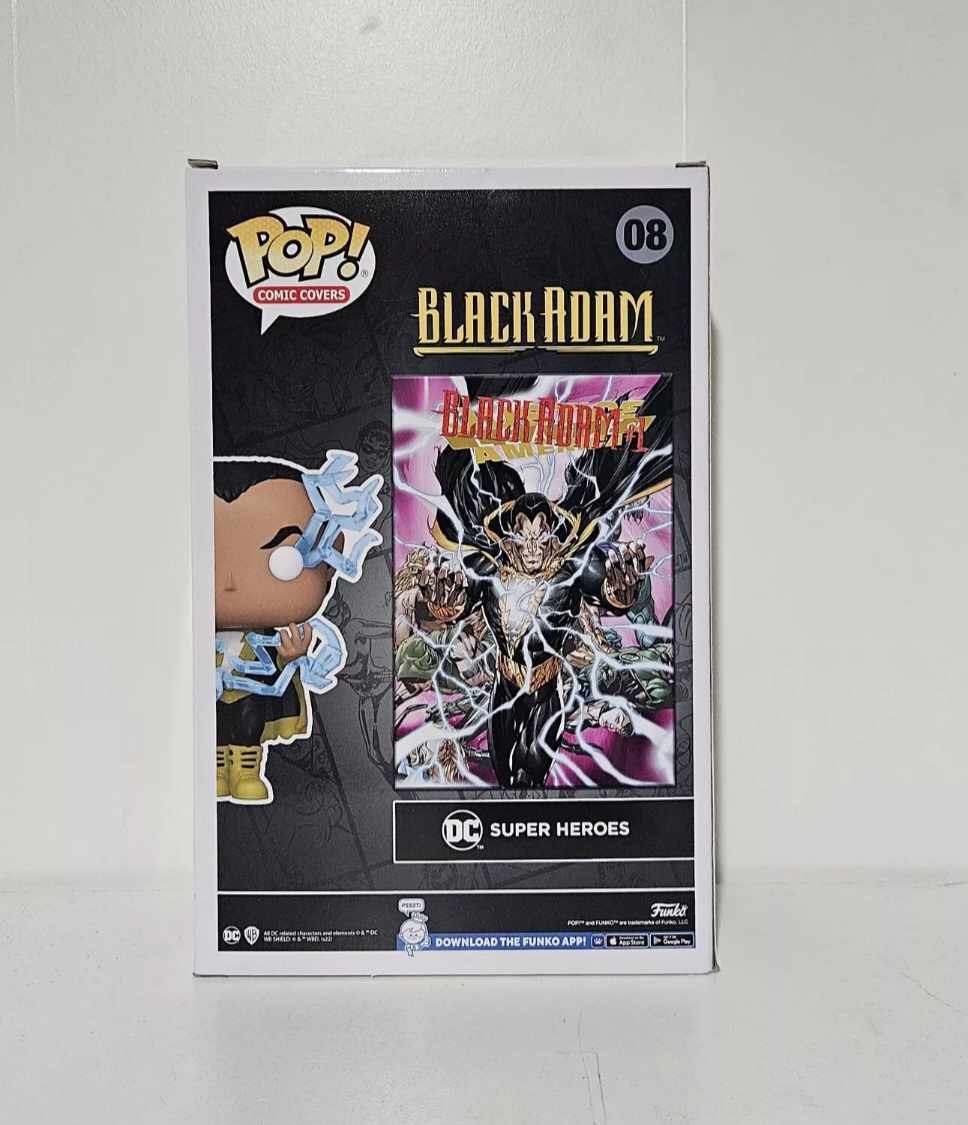 Pop Vinyl Comic Covers Black Adam (08)